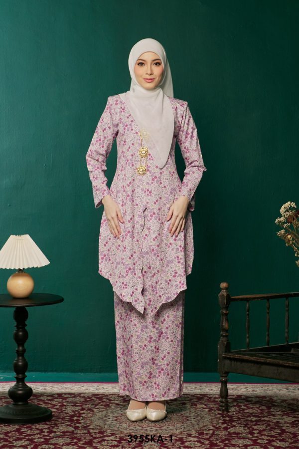 Kebaya Anggun 2.0 in Soft Pink (3955KA-1)