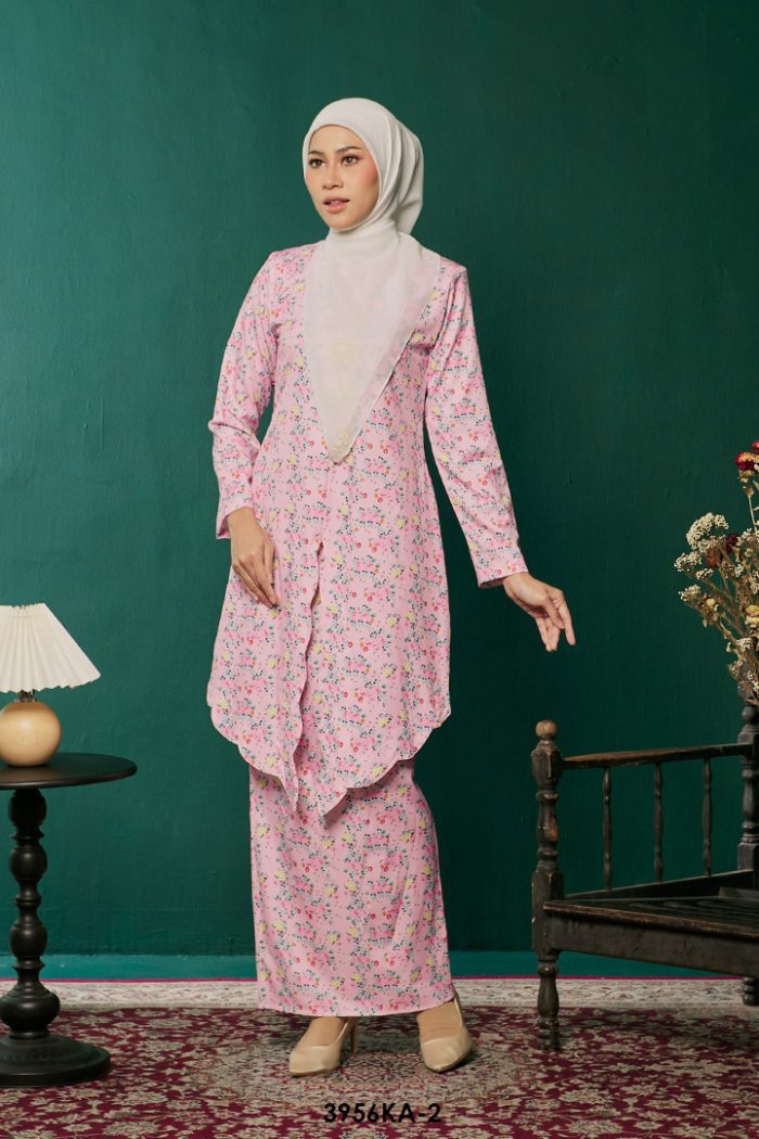 Kebaya Anggun 2.0 in Pink (3956KA-2)