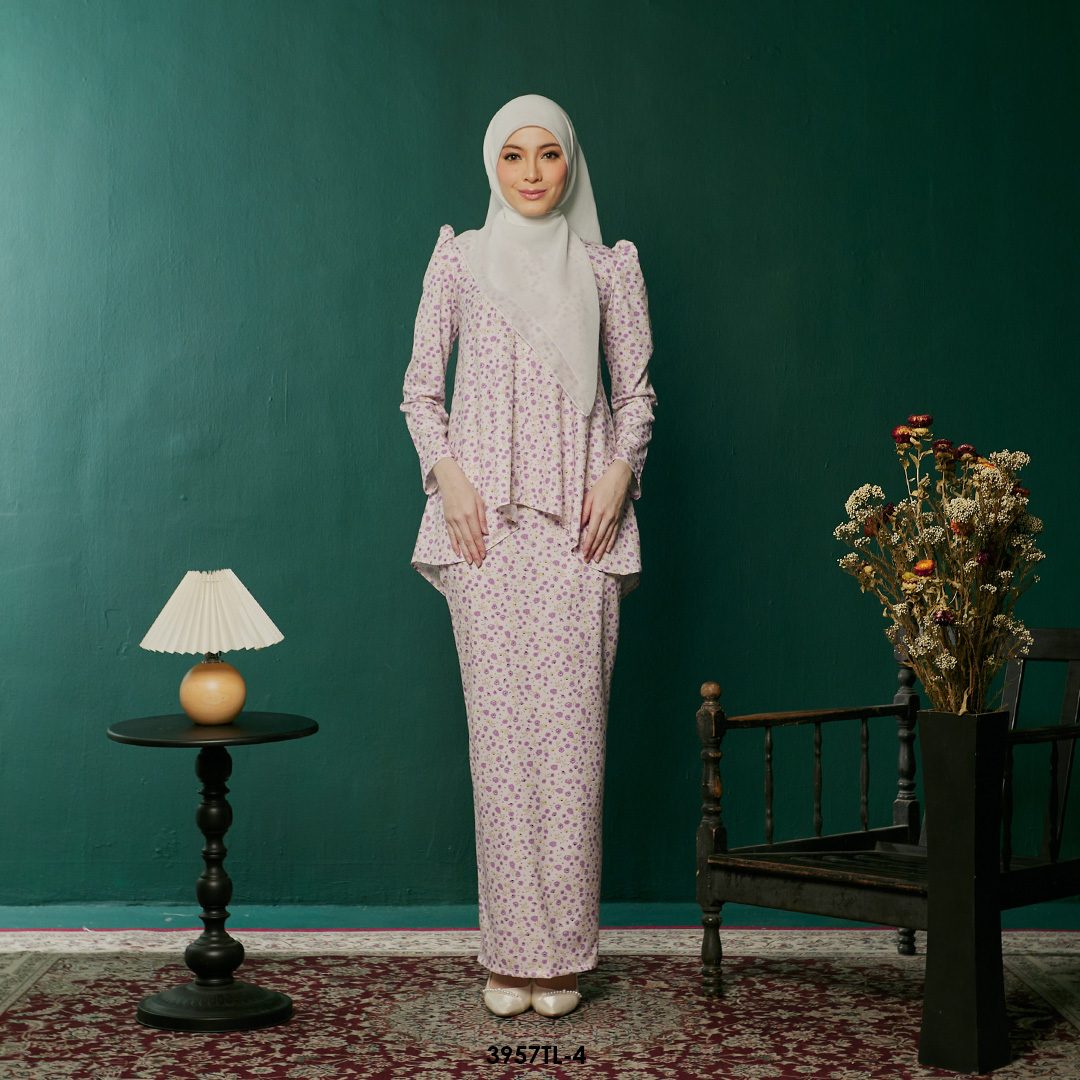Taleeya Kurung in Purple (3957TL-4)