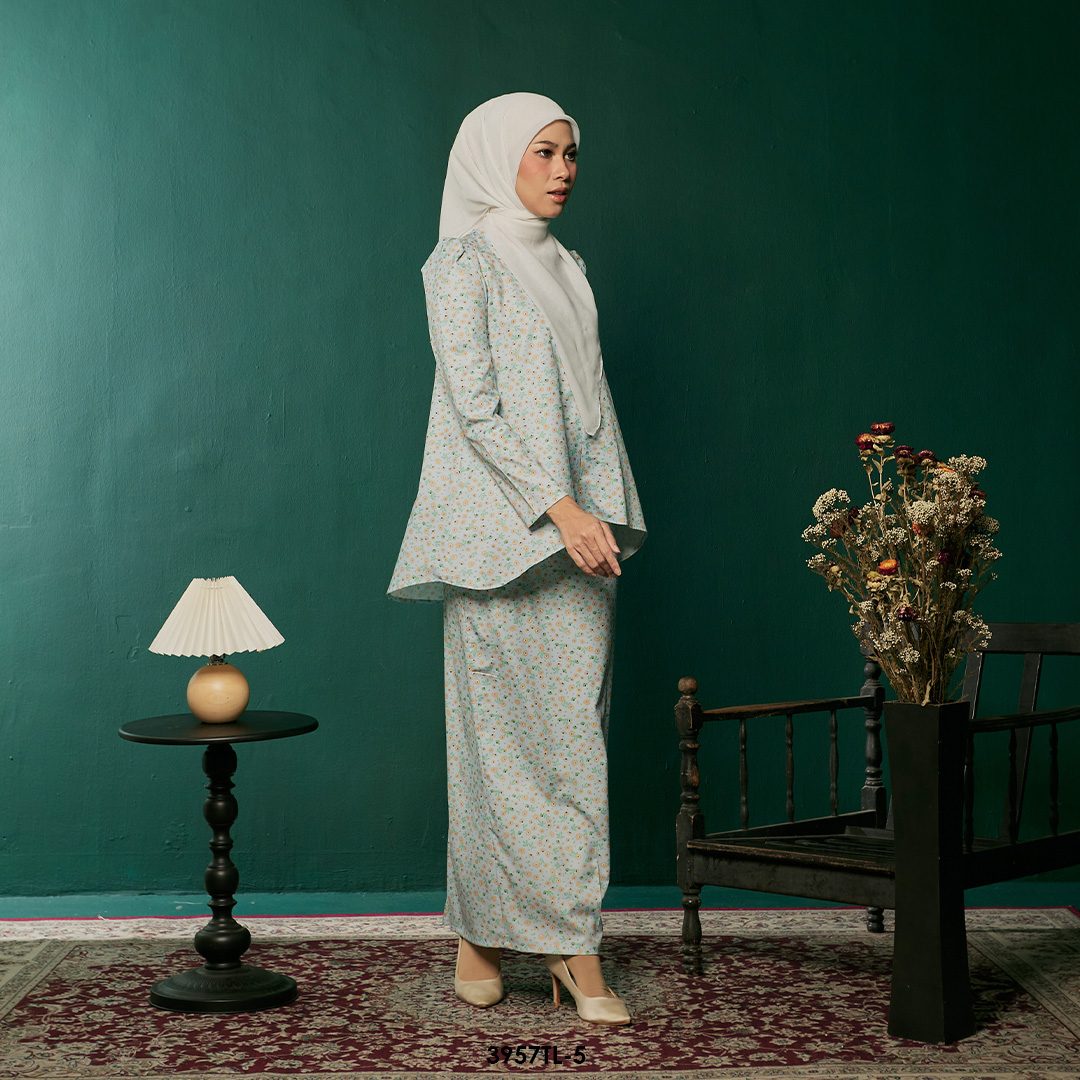 Taleeya Kurung in Baby Blue (3957TL-5) - Image 2