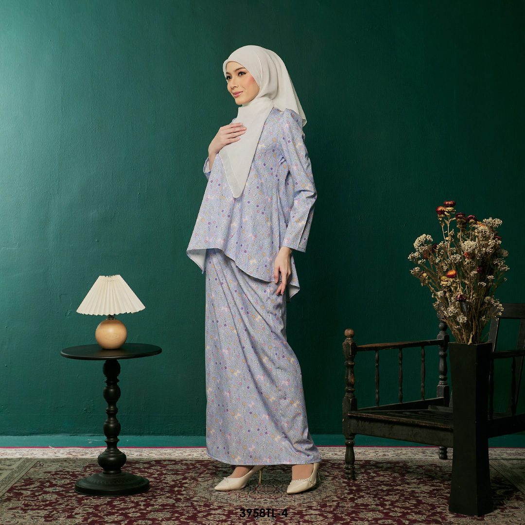 Taleeya Kurung in Purple (3958TL-4) - Image 2