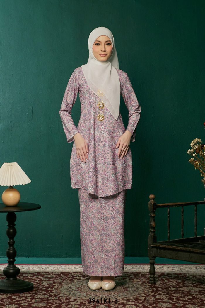 Kebaya Latifah 2.0 in Soft Pink (3961KL-3)