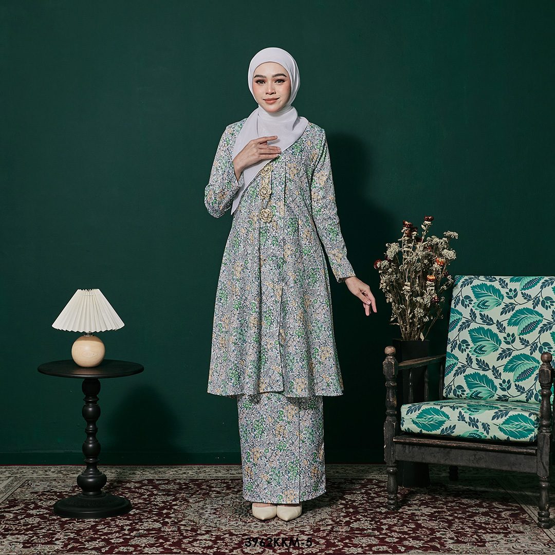 Kebarung Kalthom in Green (3962KKM-5) - Image 2