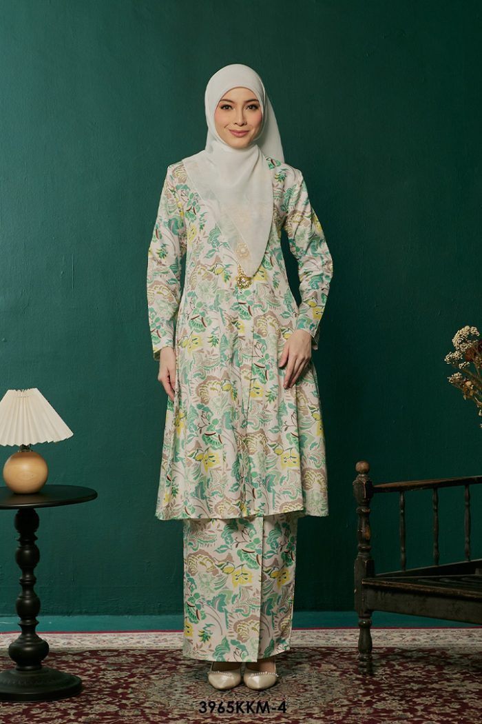 Kebarung Kalthom in Aqua Green (3965KKM-4)