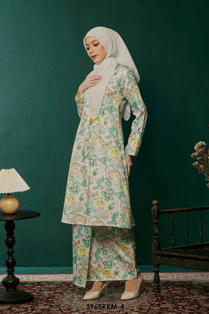 Kebarung Kalthom in Aqua Green (3965KKM-4)