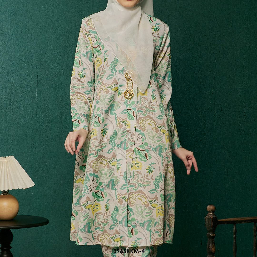 Kebarung Kalthom in Aqua Green (3965KKM-4) - Image 3