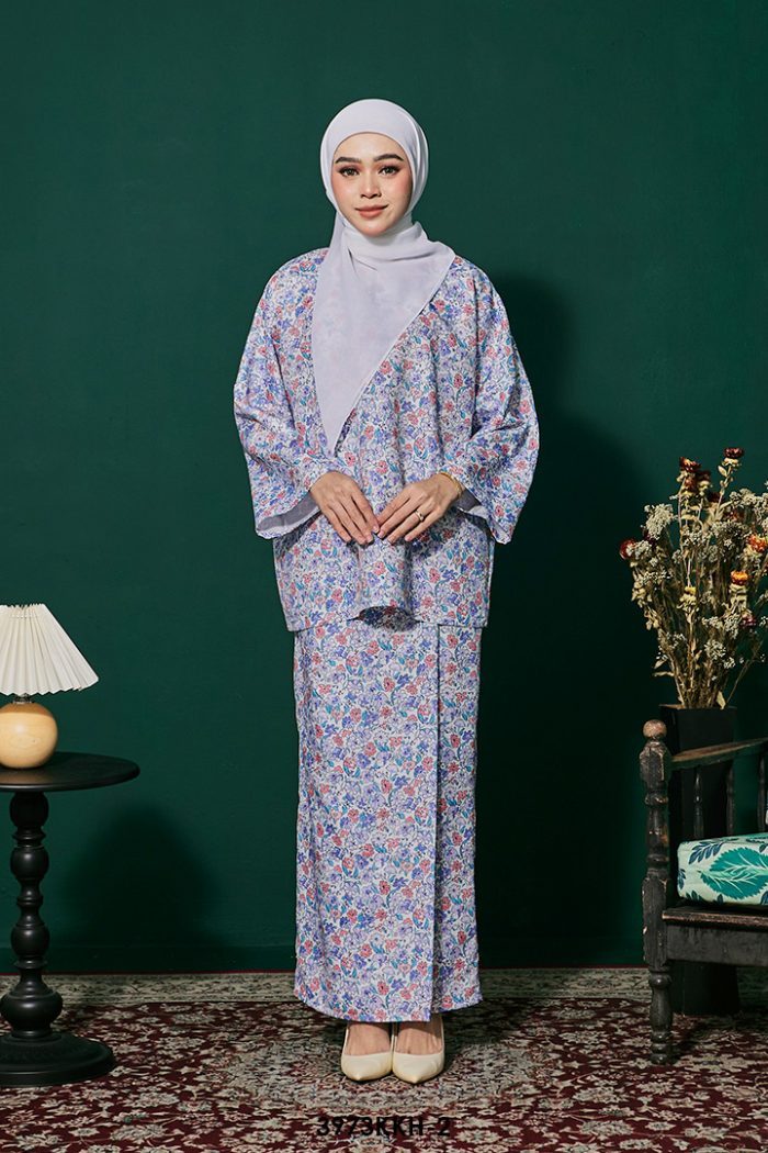 Kurung Kedah 2.0 in Purple Red (3973KKH-2)