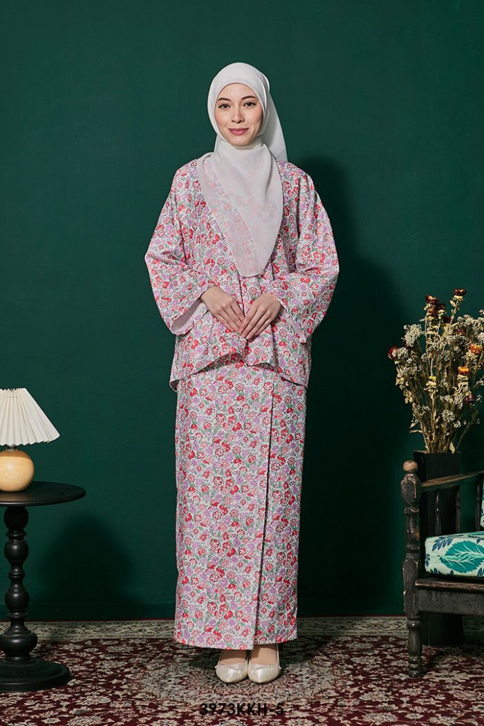 Kurung Kedah 2.0 in Red Pink (3973KKH-5)