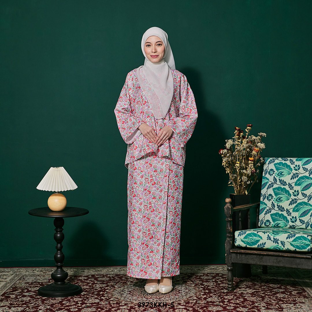 Kurung Kedah 2.0 in Red Pink (3973KKH-5)