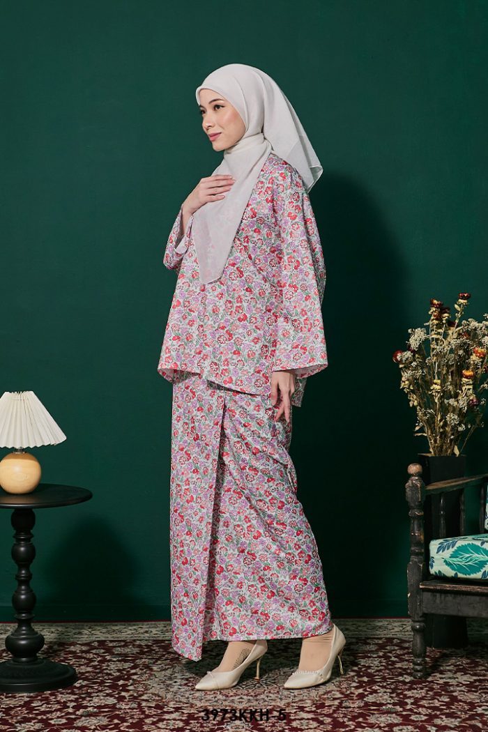 Kurung Kedah 2.0 in Red Pink (3973KKH-5)