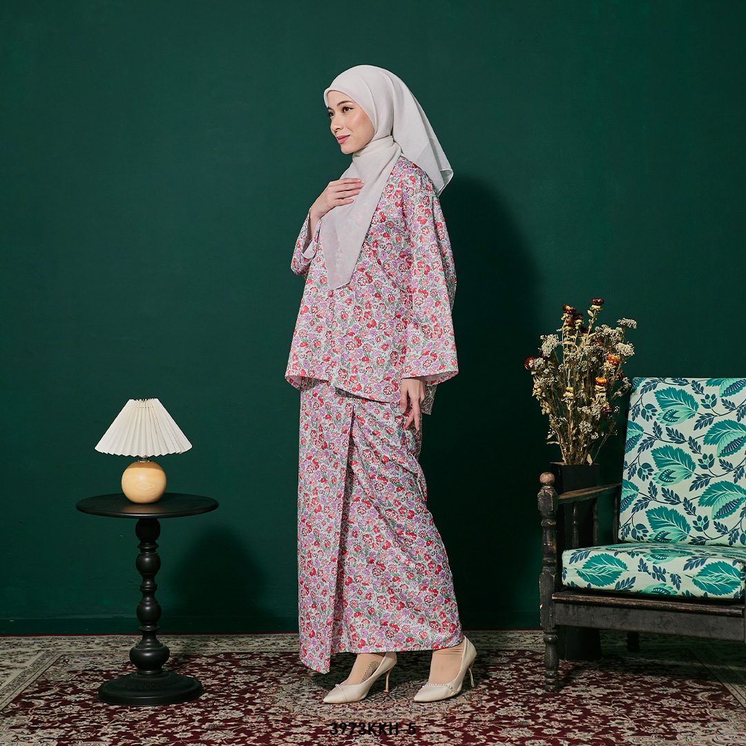 Kurung Kedah 2.0 in Red Pink (3973KKH-5) - Image 2