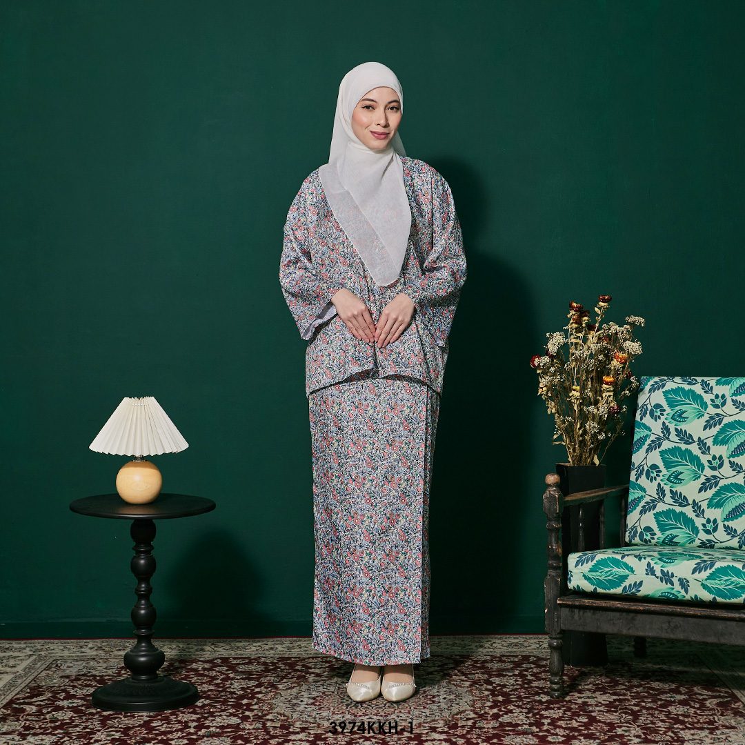 Kurung Kedah 2.0 in Salmon (3974KKH-1)