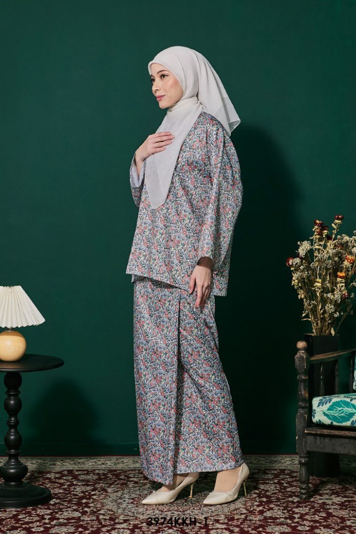 Kurung Kedah 2.0 in Salmon (3974KKH-1)