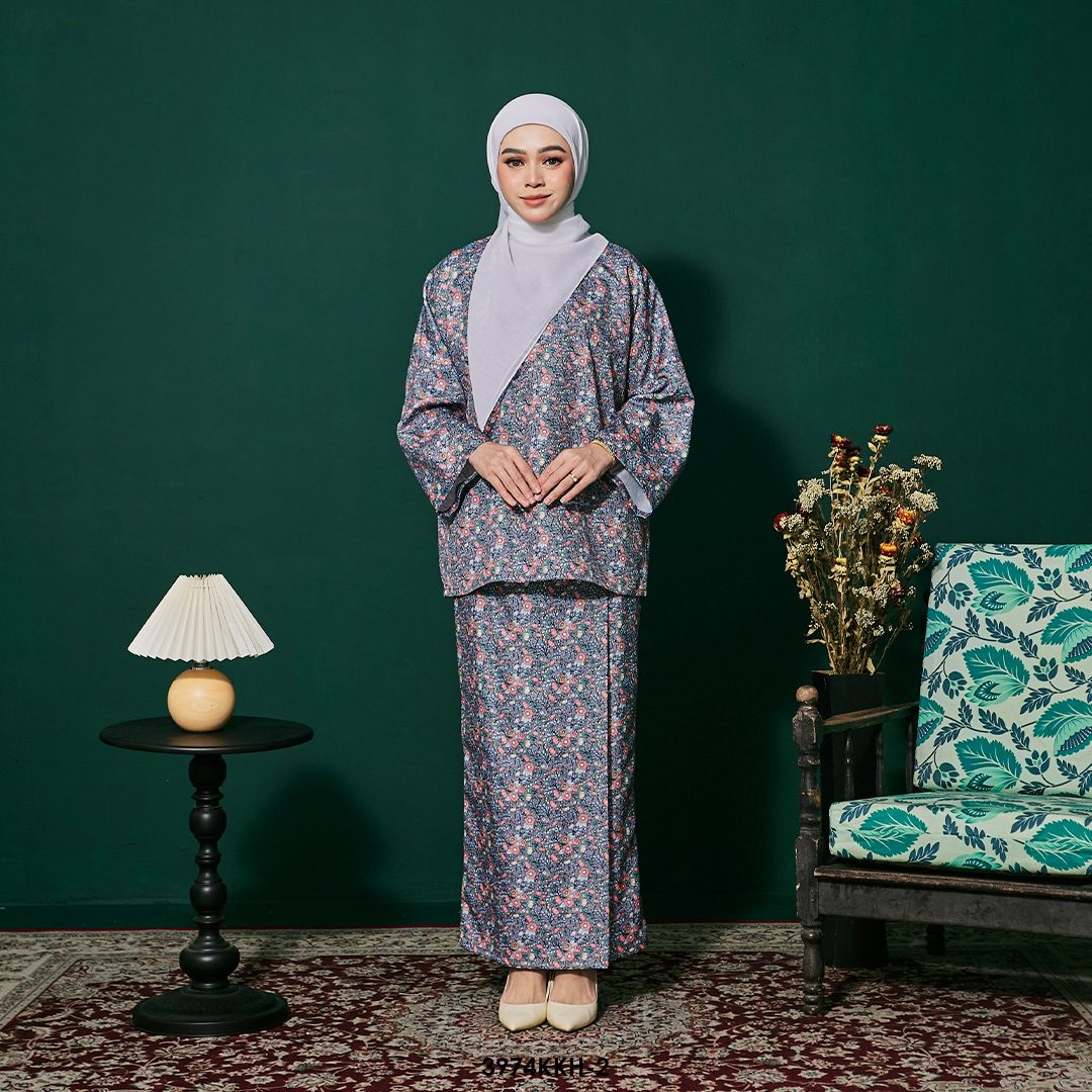 Kurung Kedah 2.0 in Ash Brown (3974KKH-2)