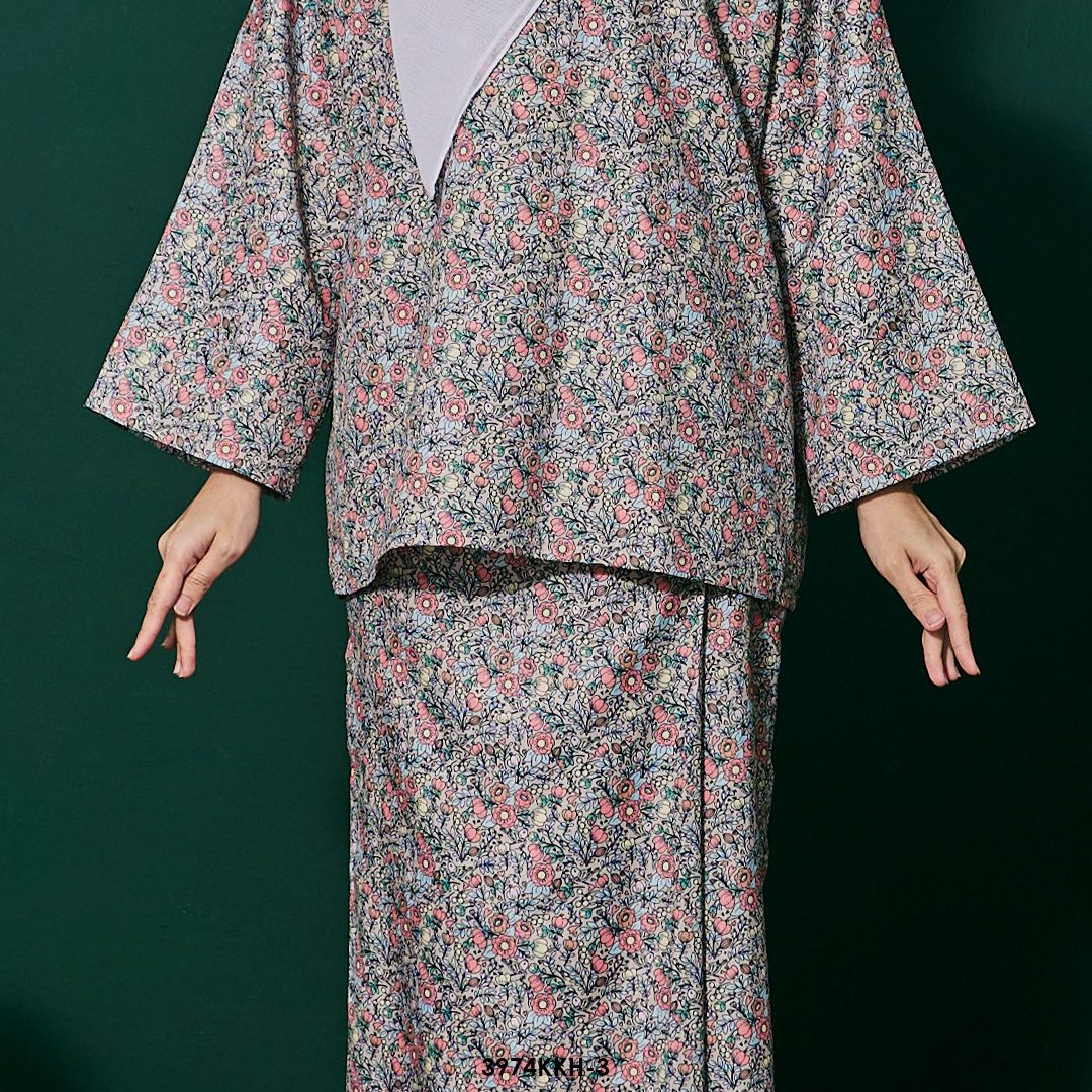 Kurung Kedah 2.0 in Nude (3974KKH-3) - Image 3