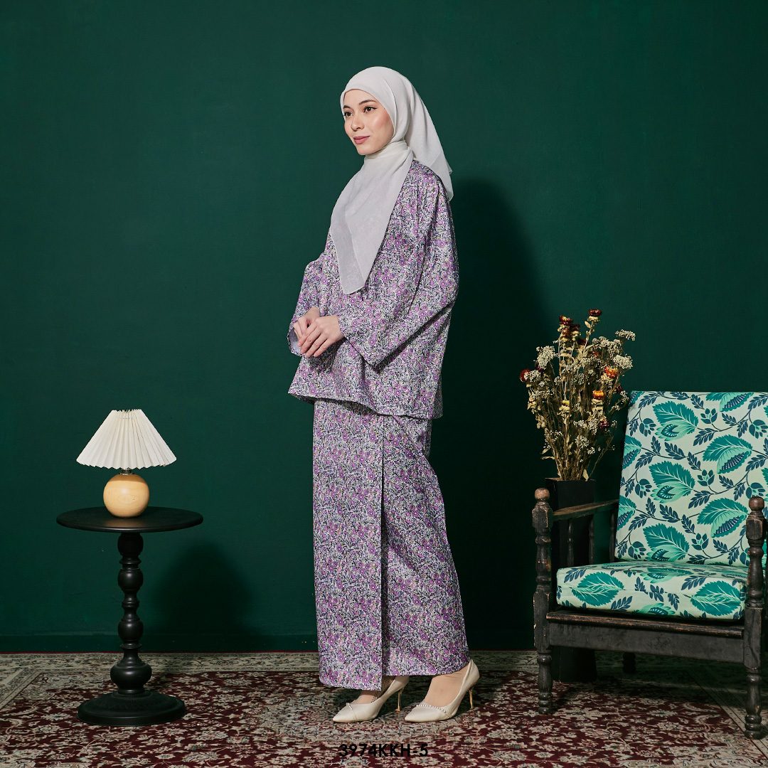 Kurung Kedah 2.0 in Purple (3974KKH-5) - Image 2