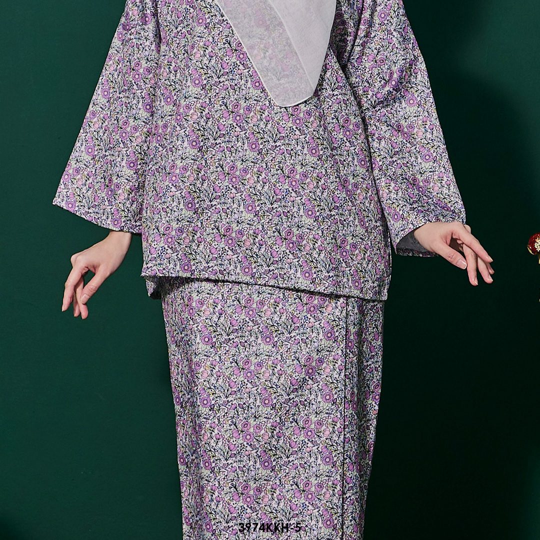 Kurung Kedah 2.0 in Purple (3974KKH-5) - Image 3