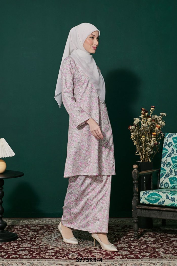 Riau Kurung in Faded Purple (3975KR-4)
