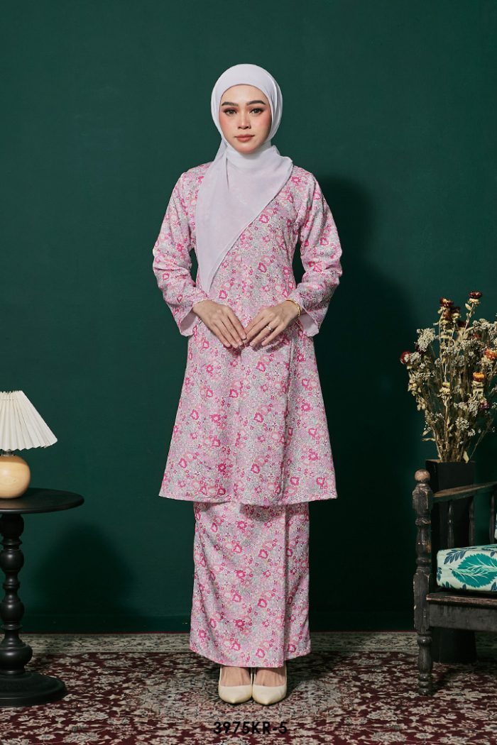 Riau Kurung in Pink (3975KR-5)