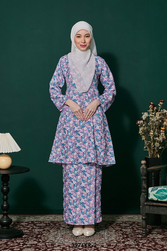 Riau Kurung in Pink (3976KR-2)