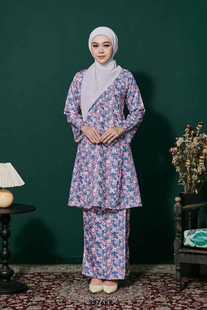 Riau Kurung in Peach (3976KR-3)