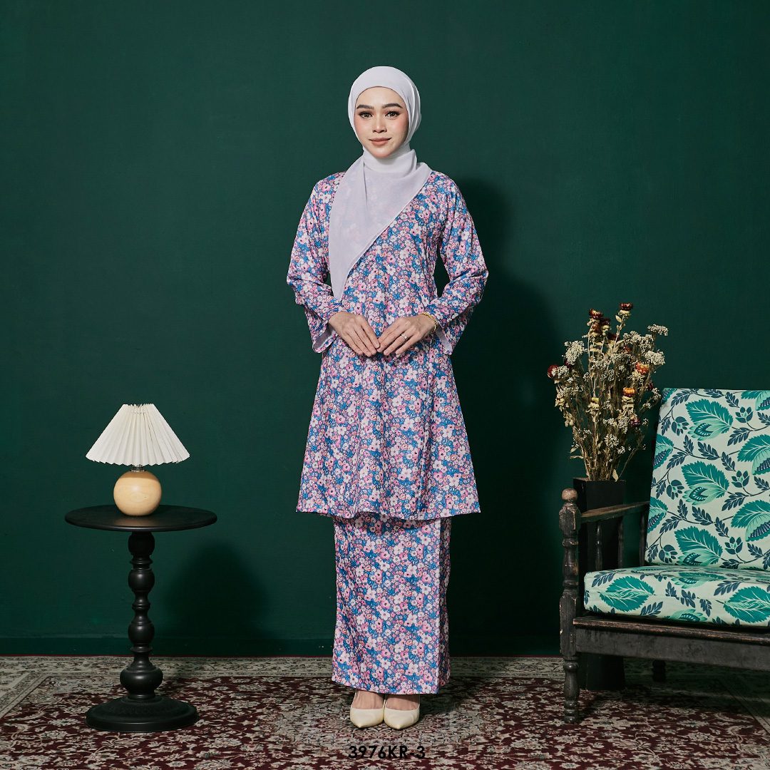 Riau Kurung in Peach (3976KR-3)