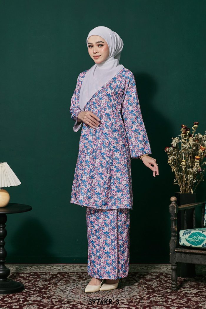 Riau Kurung in Peach (3976KR-3)