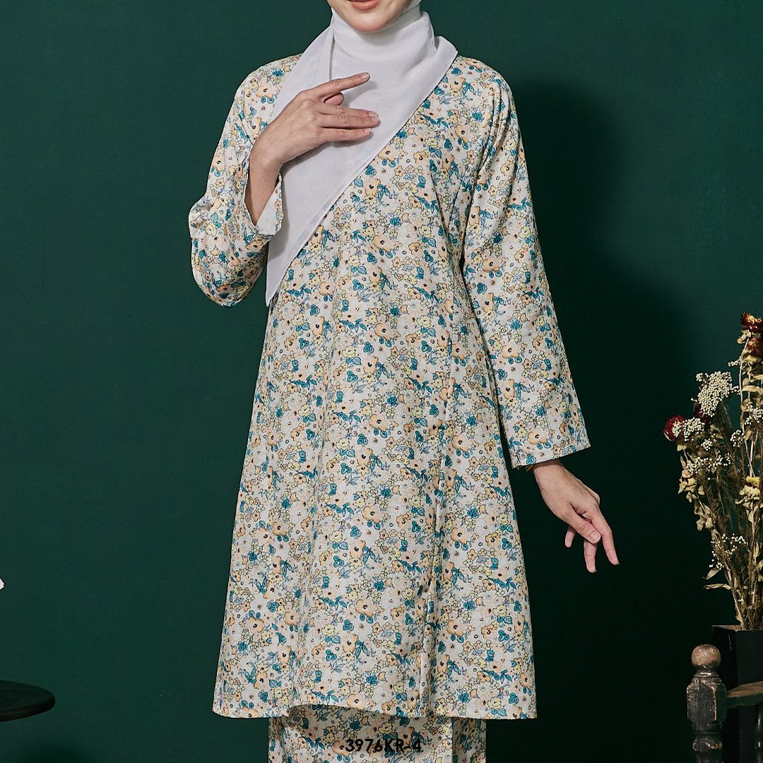 Riau Kurung in Yellow (3976KR-4) - Image 3