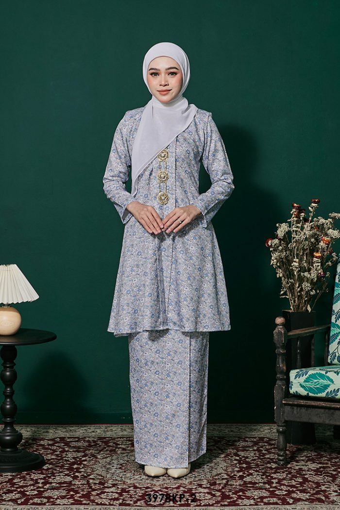 Kebarung Kalthom Petite in Dusty Blue (3978KP-2)