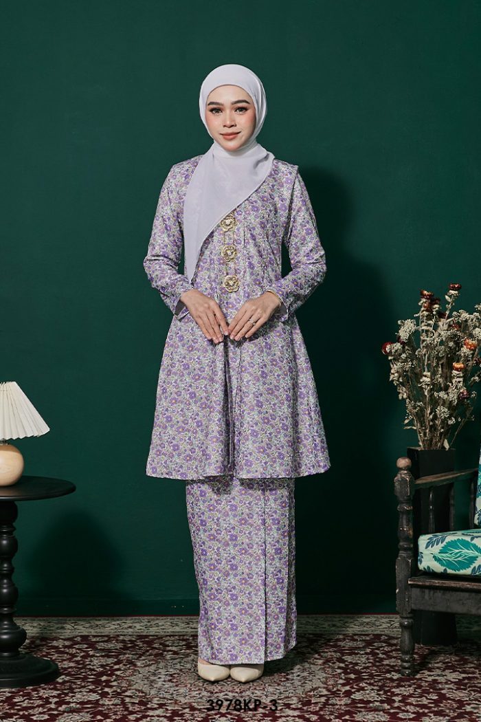 Kebarung Kalthom Petite in Purple (3978KP-3)