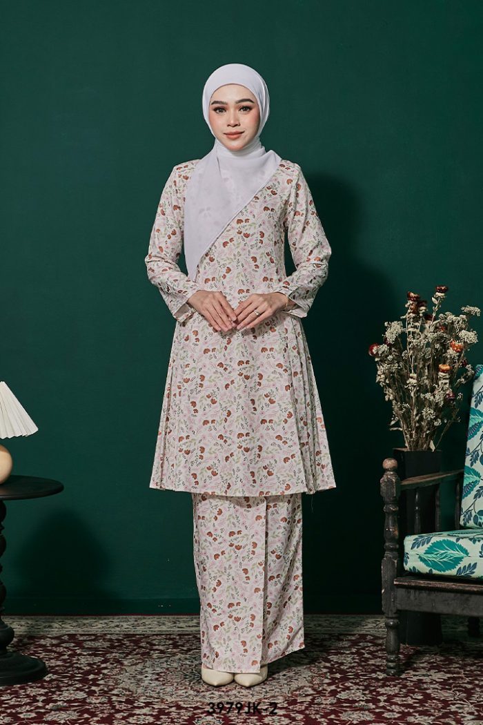 Juliana Kurung in Brown (3979JK-2)