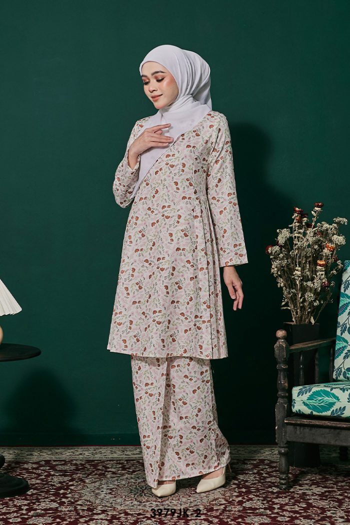 Juliana Kurung in Brown (3979JK-2)