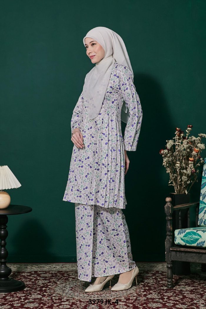 Juliana Kurung in Indigo (3979JK-4)