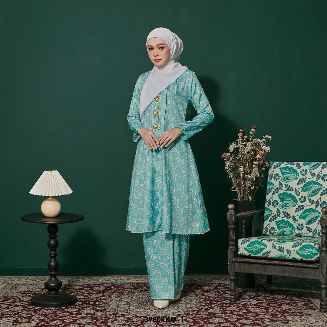 Kebarung Kalthom in Turquoise Green (3980KKM-1) - Image 3