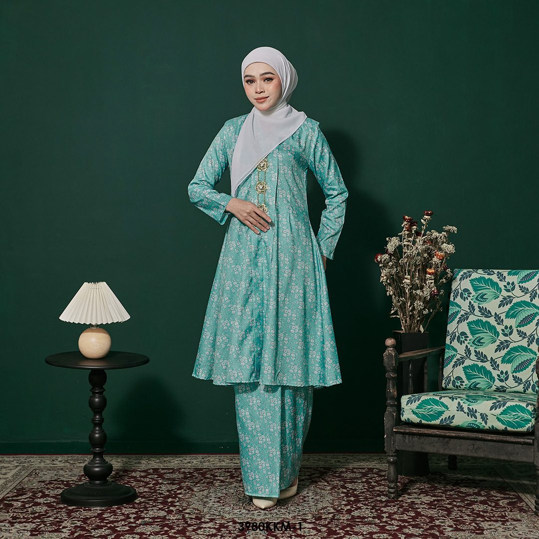 Kebarung Kalthom in Turquoise Green (3980KKM-1)