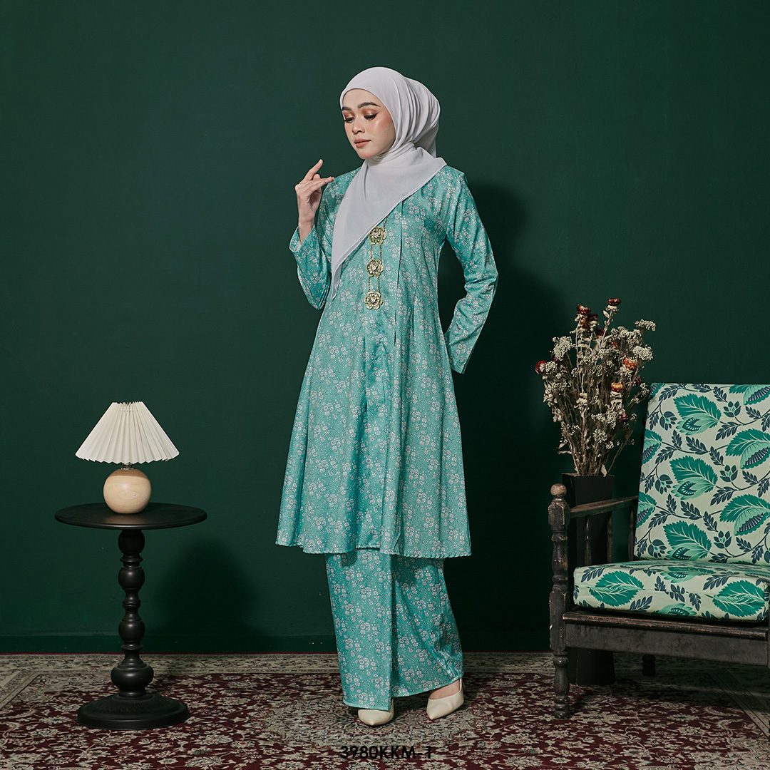 Kebarung Kalthom in Turquoise Green (3980KKM-1) - Image 2