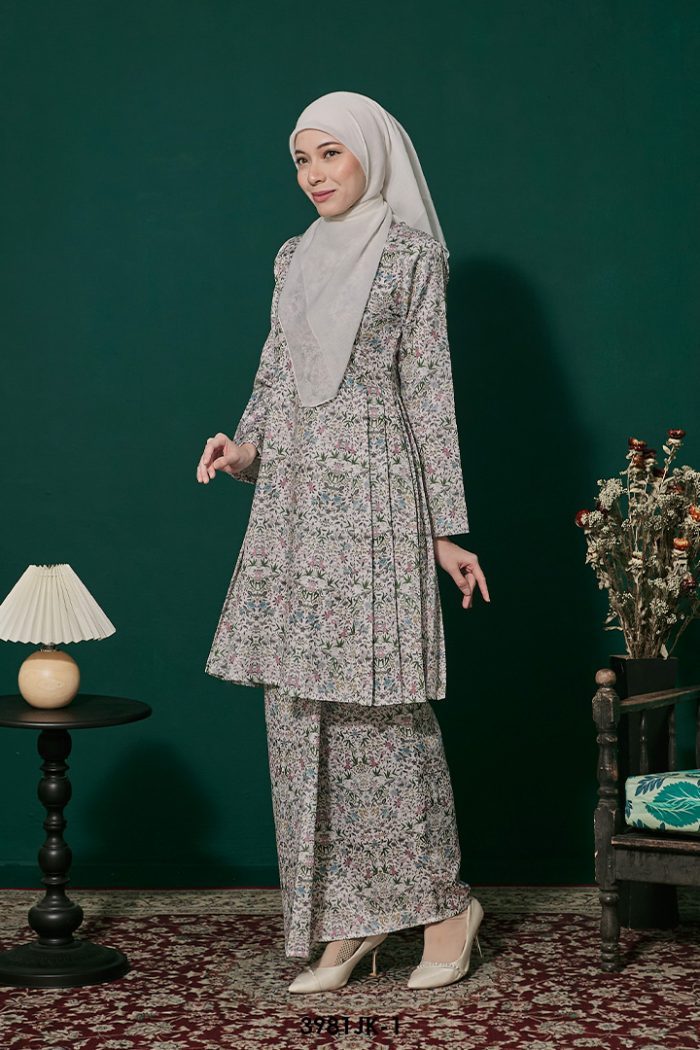 Juliana Kurung in Army Green (3981JK-1)