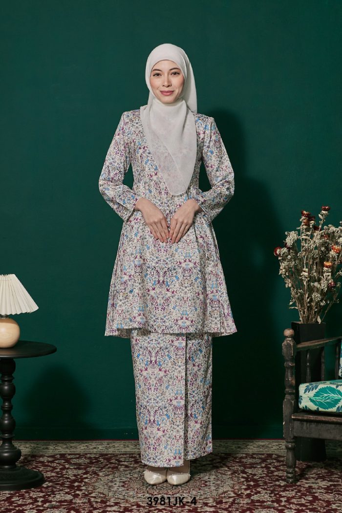 Juliana Kurung in Purple Pink (3981JK-4)