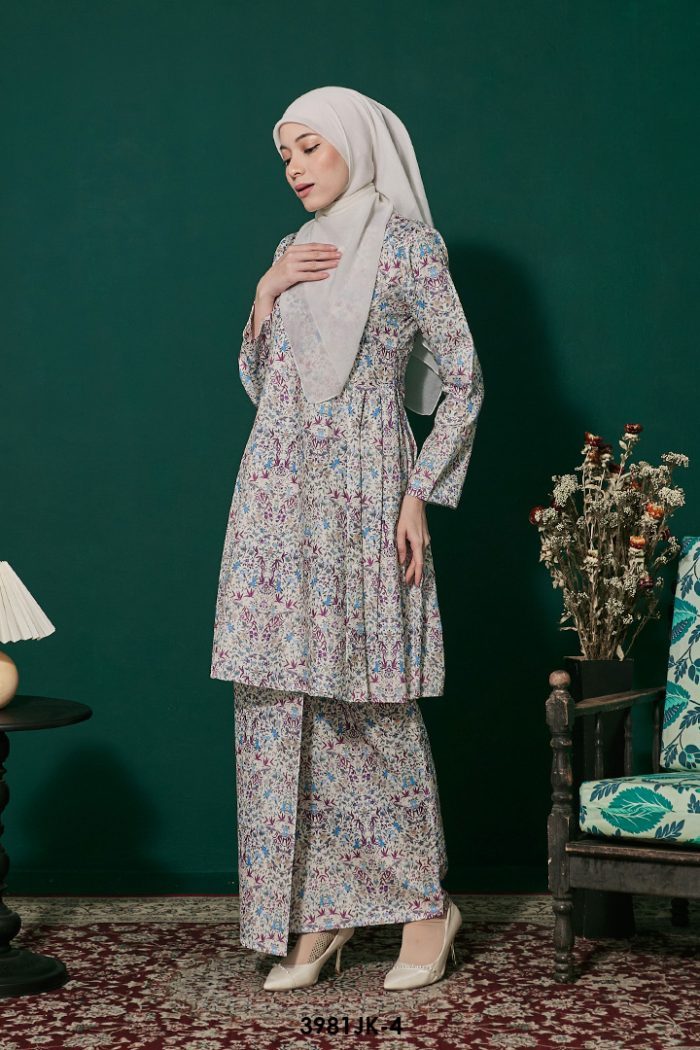 Juliana Kurung in Purple Pink (3981JK-4)