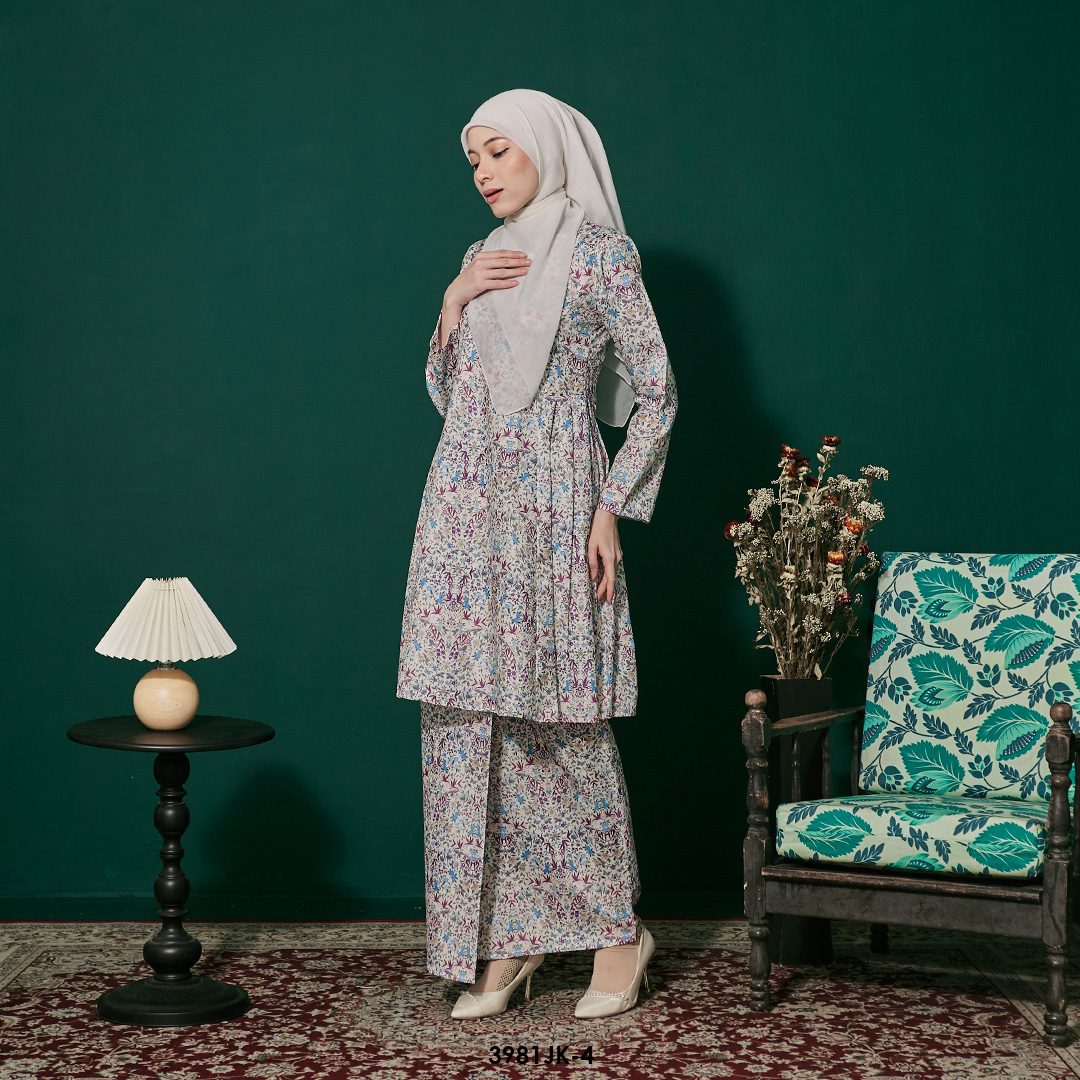 Juliana Kurung in Purple Pink (3981JK-4) - Image 2