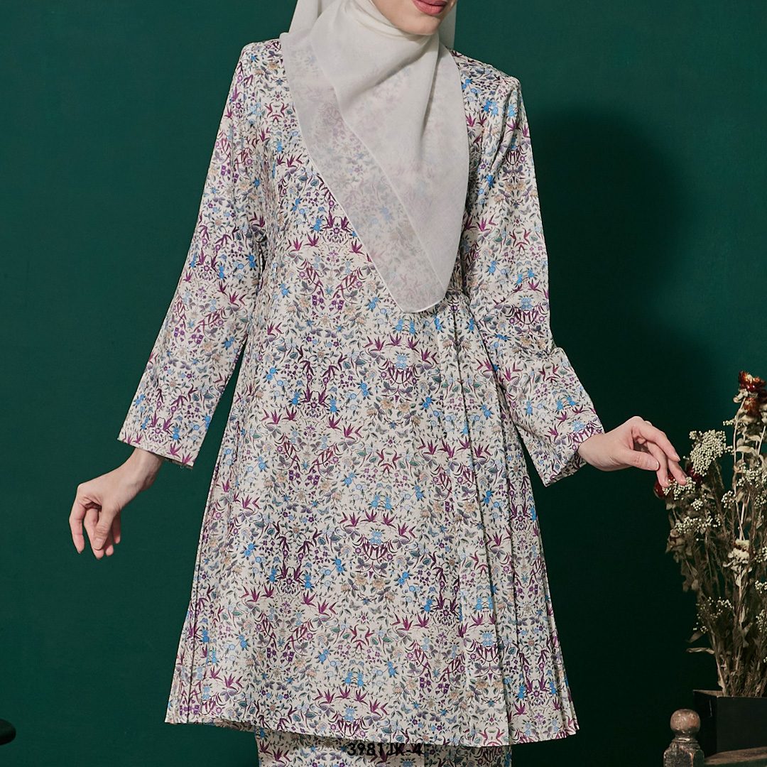 Juliana Kurung in Purple Pink (3981JK-4) - Image 3