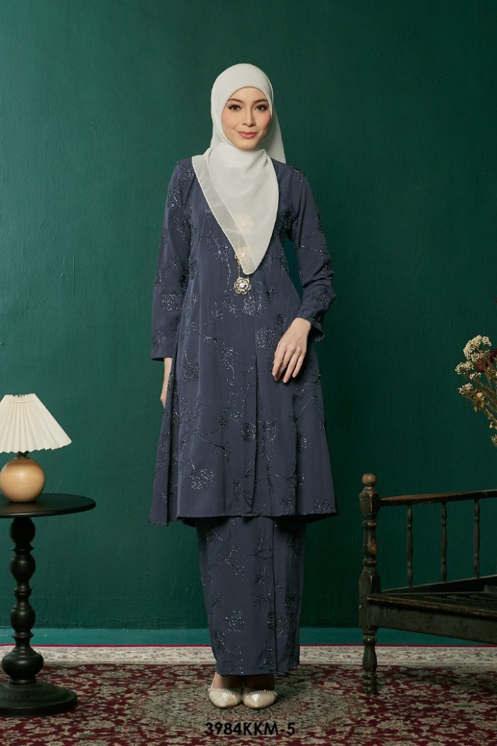 Kebarung Kalthom in Dark Grey (3984KKM-5)