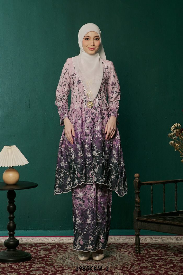 Kebarung Kalthom in Dark Purple (3985KKM-2)