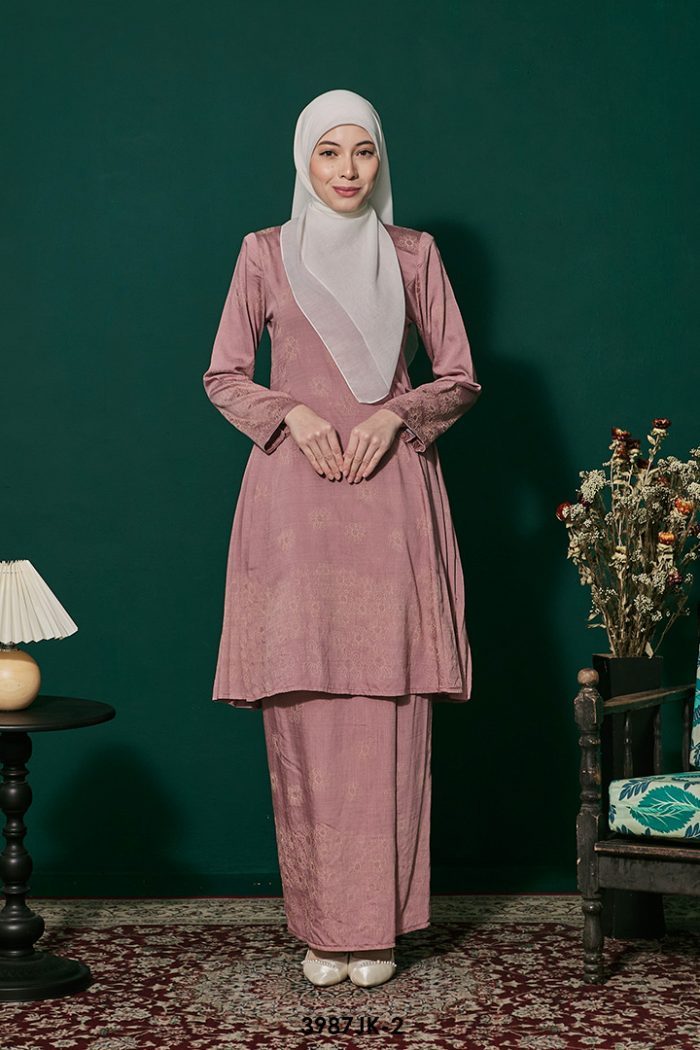 Juliana Kurung in Dusty Rose Pink (3987JK-2)