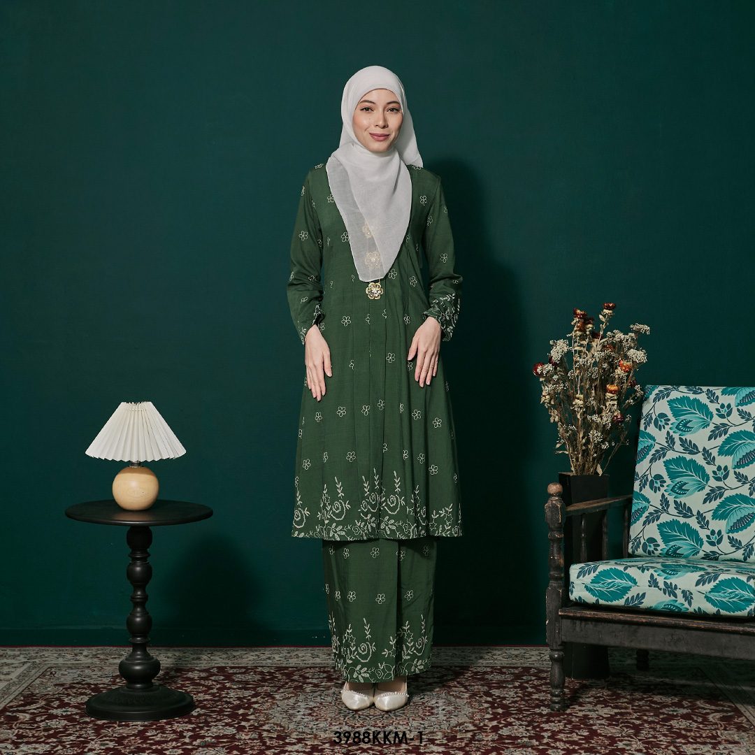 Kebarung Kalthom in Army Green (3988KKM-1)