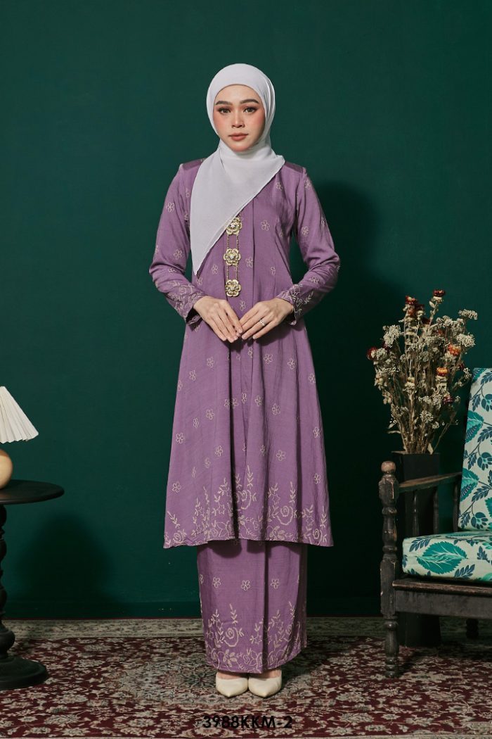 Kebarung Kalthom in Dusty Purple (3988KKM-2)