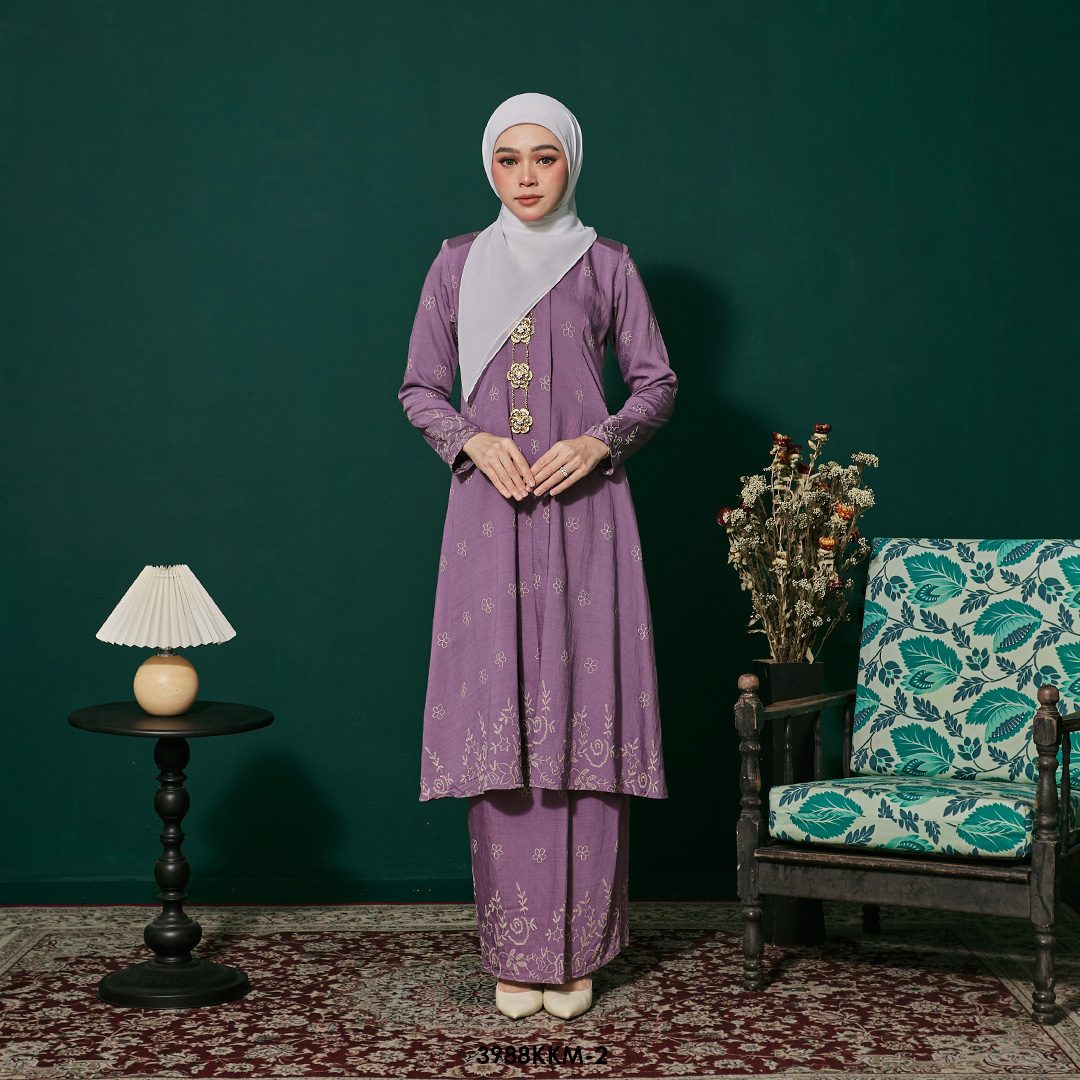 Kebarung Kalthom in Dusty Purple (3988KKM-2)