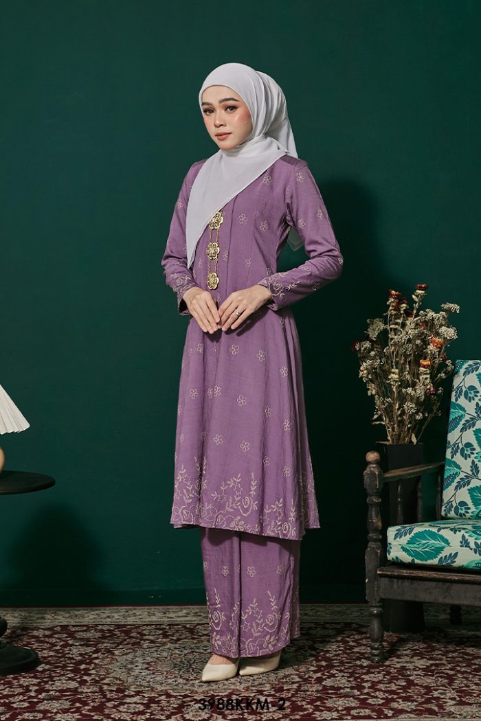 Kebarung Kalthom in Dusty Purple (3988KKM-2)