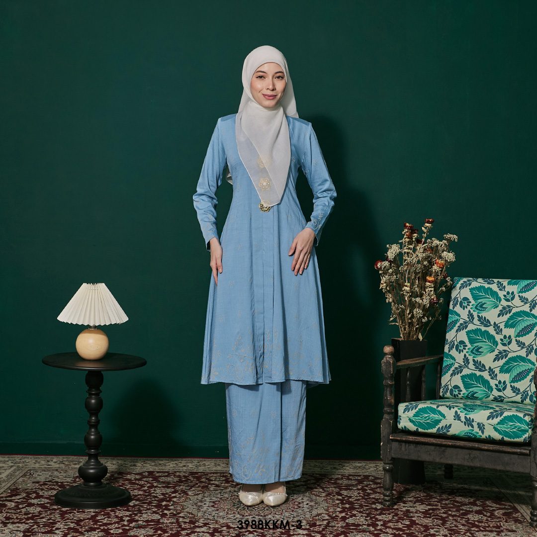 Kebarung Kalthom in Powder Blue (3988KKM-3) - Image 2