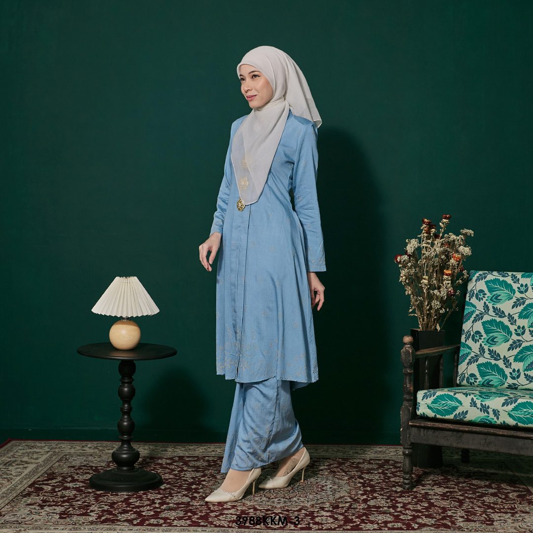 Kebarung Kalthom in Powder Blue (3988KKM-3) - Image 3